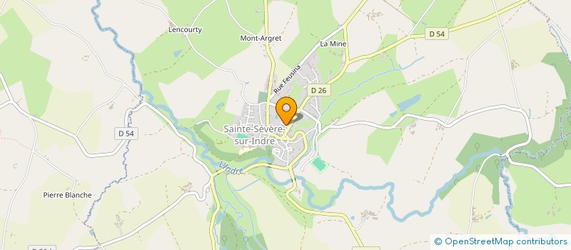 localisation de l'entreprise MONSIEUR NICOLAS DUMAS à SAINTE-SEVERE-SUR-INDRE