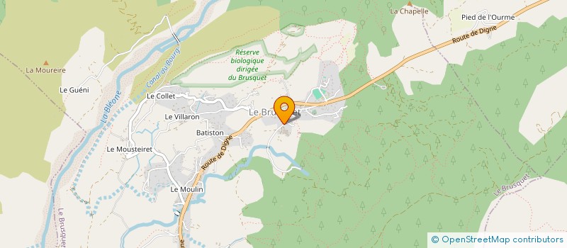 localisation de l'entreprise MONSIEUR NICOLAS DUMAY à LE BRUSQUET