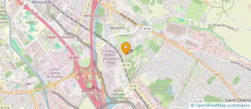 localisation de l'entreprise MONSIEUR NICOLAS DUMONS  TOULOUSE