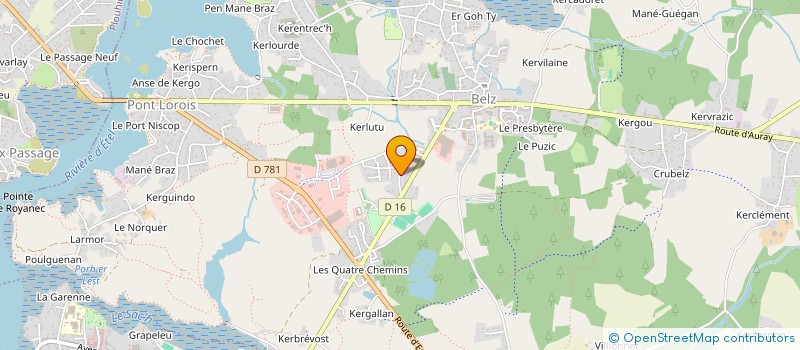 localisation de l'entreprise MONSIEUR NICOLAS DUMORTIER  BELZ