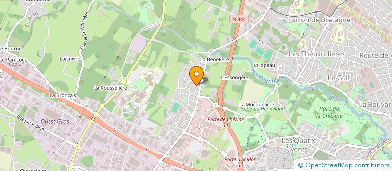 localisation de l'entreprise MONSIEUR NICOLAS DUNEIGRE à ORVAULT