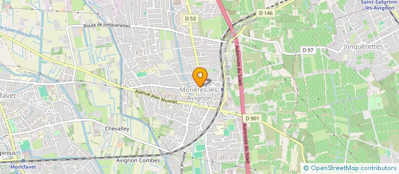 localisation de l'entreprise MONSIEUR NICOLAS DUPASQUIER  PERNES-LES-FONTAINES