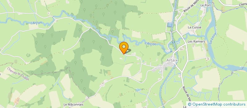 localisation de l'entreprise MONSIEUR NICOLAS DUPERRON  ARTAIX