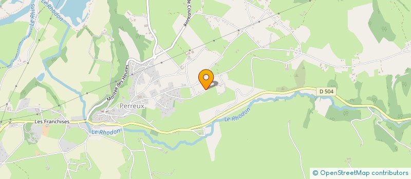 localisation de l'entreprise MONSIEUR NICOLAS DUPERRON  PERREUX