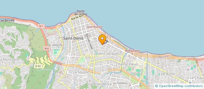 localisation de l'entreprise MONSIEUR NICOLAS DUPIC à SAINT-DENIS