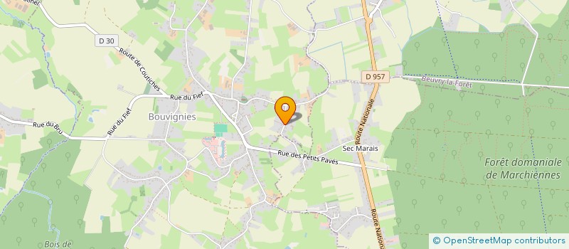 localisation de l'entreprise MONSIEUR NICOLAS DUPIRE à BOUVIGNIES