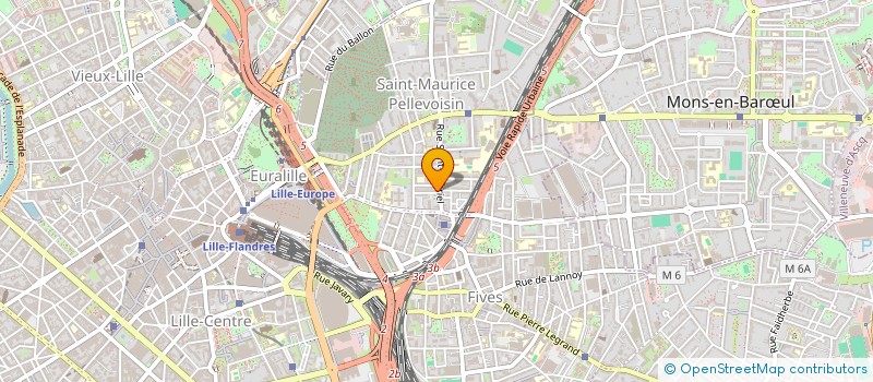 localisation de l'entreprise MONSIEUR NICOLAS DUPON à LILLE
