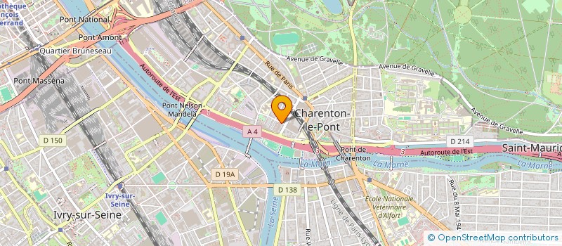 localisation de l'entreprise MONSIEUR NICOLAS DUPONCEL à CHARENTON-LE-PONT