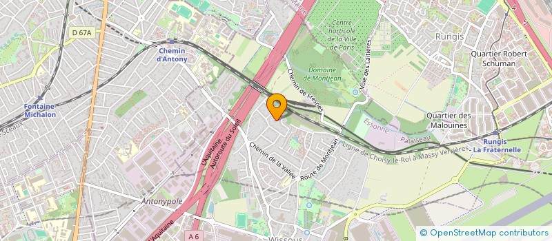 localisation de l'entreprise MONSIEUR NICOLAS DUPONT à WISSOUS