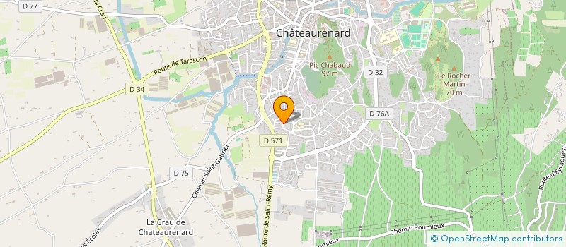 localisation de l'entreprise MONSIEUR NICOLAS DUPRE à CHATEAURENARD
