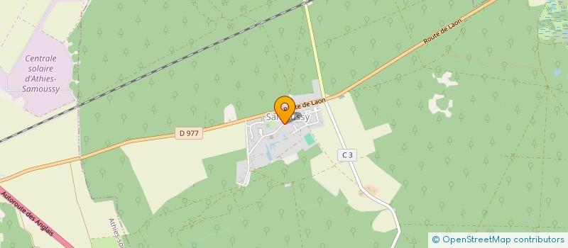 localisation de l'entreprise MONSIEUR NICOLAS DUPREZ  SAMOUSSY