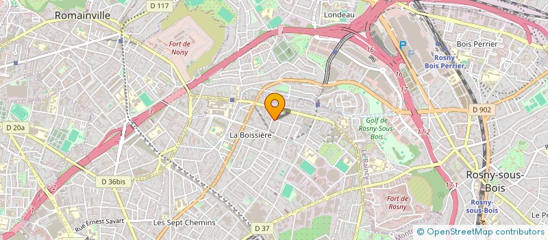 localisation de l'entreprise MONSIEUR NICOLAS DUPUIS à MONTREUIL