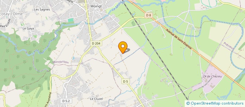 localisation de l'entreprise MONSIEUR NICOLAS DUPUY à MONTBRISON