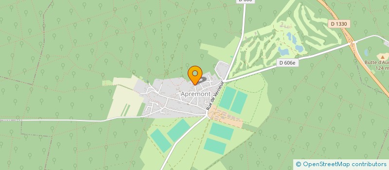 localisation de l'entreprise MONSIEUR NICOLAS DUQUENNE  APREMONT