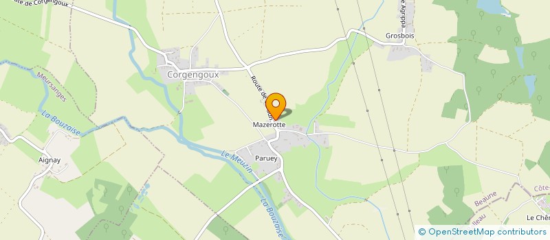 localisation de l'entreprise MONSIEUR NICOLAS DURAND  TRUGNY