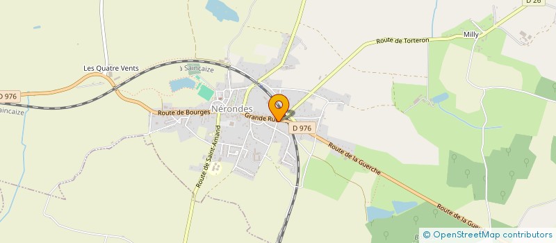 localisation de l'entreprise MONSIEUR NICOLAS DURAND  NERONDES