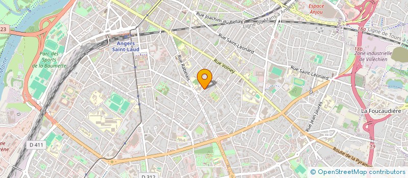 localisation de l'entreprise MONSIEUR NICOLAS DURAND à ANGERS