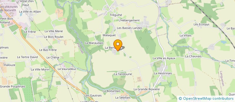 localisation de l'entreprise MONSIEUR NICOLAS DURAND  CORSEUL