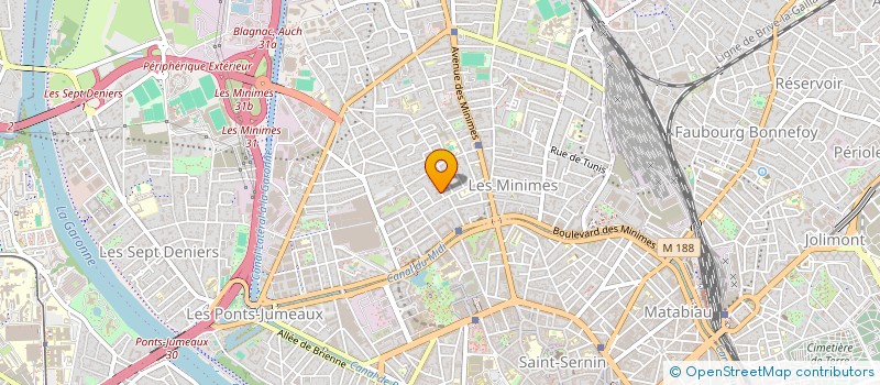 localisation de l'entreprise MONSIEUR NICOLAS DURANDEAU à TOULOUSE