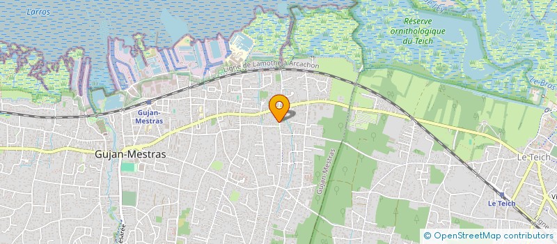 localisation de l'entreprise MONSIEUR NICOLAS DURSENT  LA TESTE-DE-BUCH