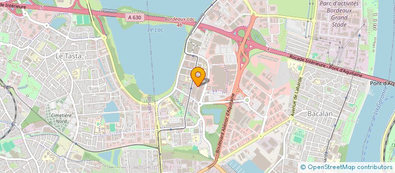 localisation de l'entreprise MONSIEUR NICOLAS DUTEMPLE  BORDEAUX