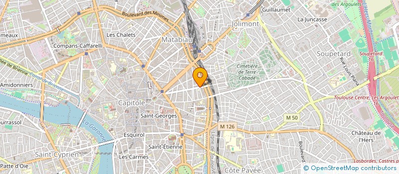 localisation de l'entreprise MONSIEUR NICOLAS DUTOURON à TOULOUSE
