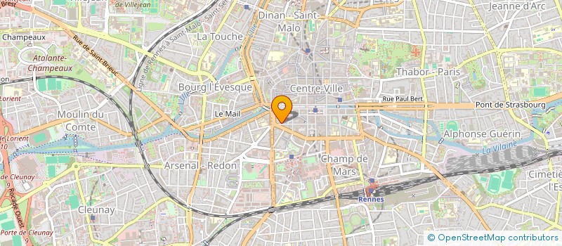 localisation de l'entreprise MONSIEUR NICOLAS DUVAL  RENNES