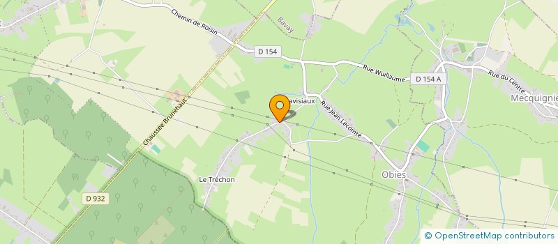 localisation de l'entreprise MONSIEUR NICOLAS DUVAL  OBIES