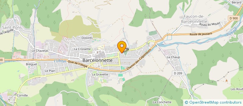 localisation de l'entreprise MONSIEUR NICOLAS DUYE à BARCELONNETTE