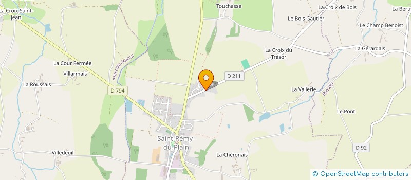 localisation de l'entreprise MONSIEUR NICOLAS DZHUM  SAINT-REMY-DU-PLAIN