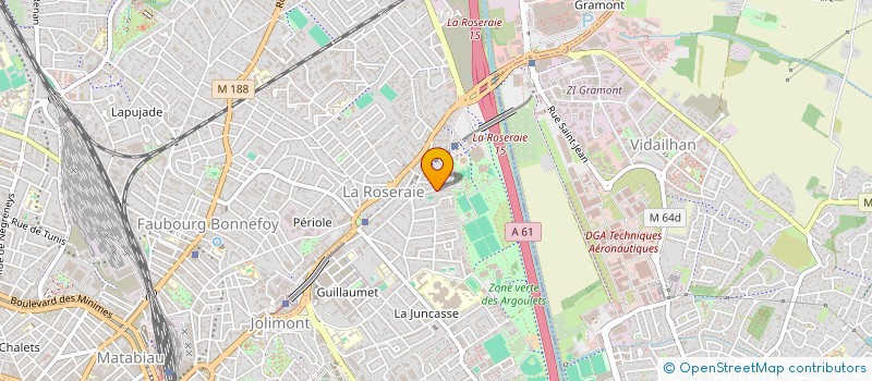 localisation de l'entreprise MONSIEUR NICOLAS EBERLE à TOULOUSE