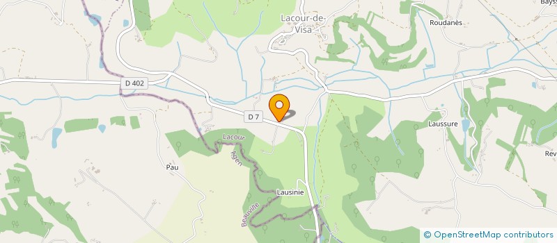 localisation de l'entreprise MONSIEUR NICOLAS ECHE  MIRAMONT-DE-QUERCY