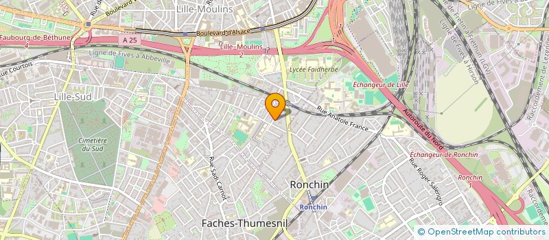 localisation de l'entreprise MONSIEUR NICOLAS ECORCHEVILLE à LILLE