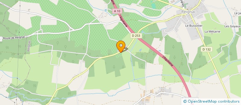 localisation de l'entreprise MONSIEUR NICOLAS EGEA-RUIS  REIGNAC