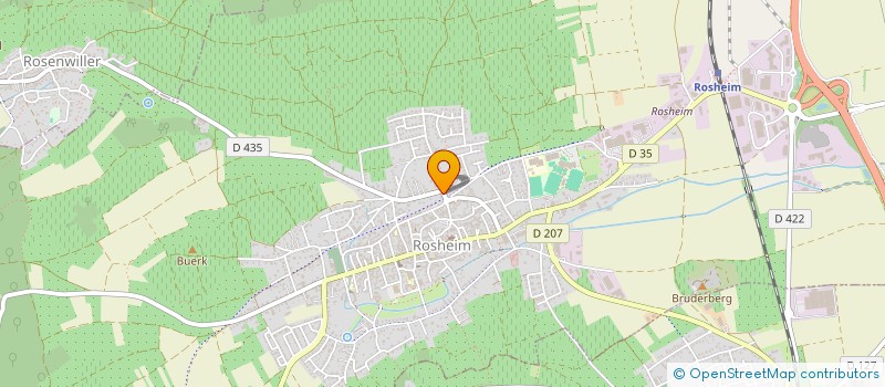 localisation de l'entreprise MONSIEUR NICOLAS EINHART  ROSENWILLER