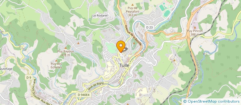 localisation de l'entreprise MONSIEUR NICOLAS EL HAGE ASSAF  TULLE