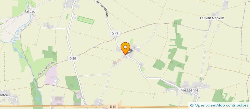 localisation de l'entreprise MONSIEUR NICOLAS EL MAZANI  MESSEME