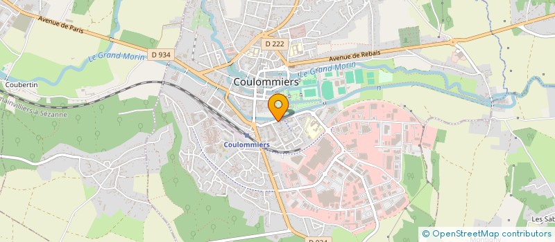 localisation de l'entreprise MONSIEUR NICOLAS ELANDOY à COULOMMIERS