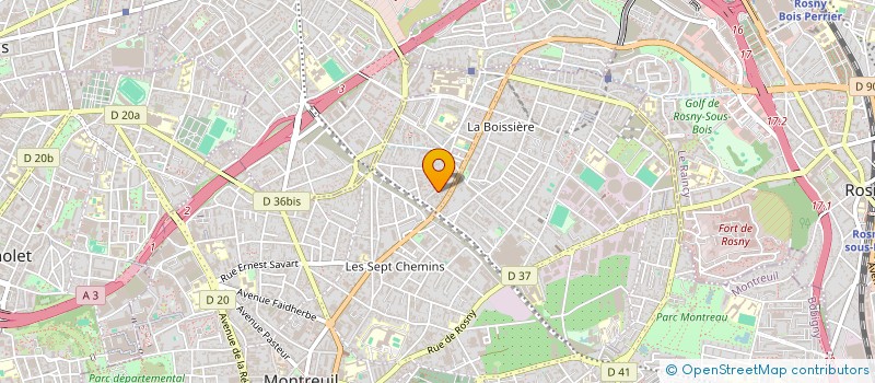 localisation de l'entreprise MONSIEUR NICOLAS ELHYANI à MONTREUIL