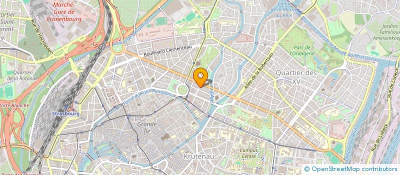 localisation de l'entreprise MONSIEUR NICOLAS ELIACHEFF à STRASBOURG