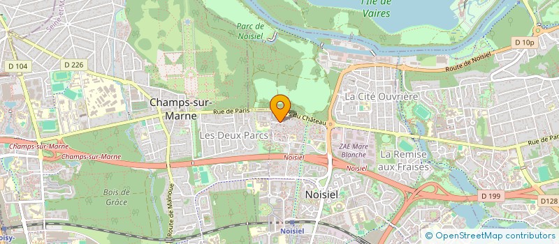 localisation de l'entreprise MONSIEUR NICOLAS ELIE  NOISIEL