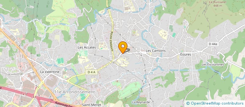 localisation de l'entreprise MONSIEUR NICOLAS EMERIC  MARSEILLE
