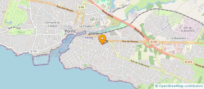 localisation de l'entreprise MONSIEUR NICOLAS ENGELSTEIN  PORNIC