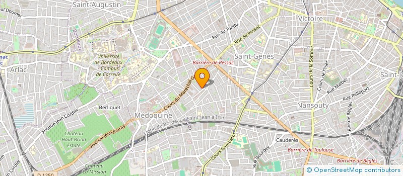 localisation de l'entreprise MONSIEUR NICOLAS EPHERRE  TALENCE