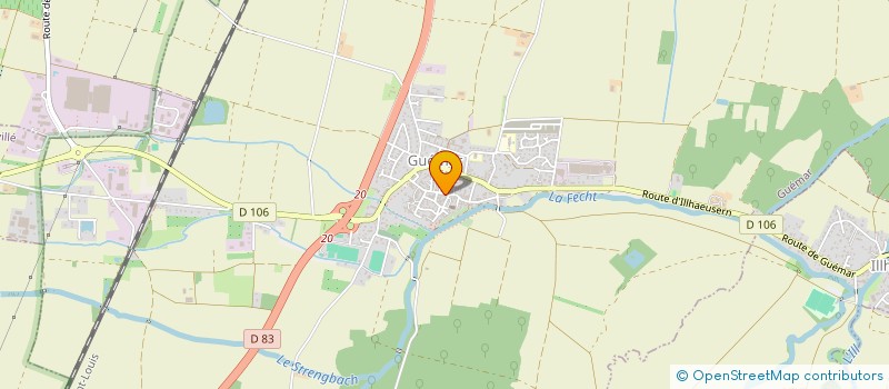 localisation de l'entreprise MONSIEUR NICOLAS ERMEL  GUEMAR