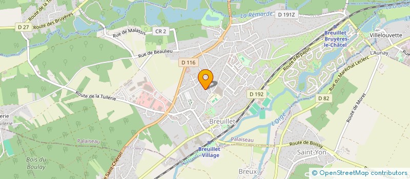 localisation de l'entreprise MONSIEUR NICOLAS ERMENAULT à BREUILLET