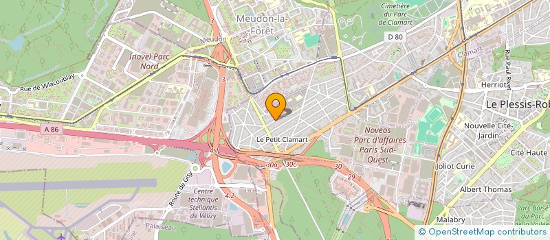localisation de l'entreprise MONSIEUR NICOLAS ESCACH à CLAMART