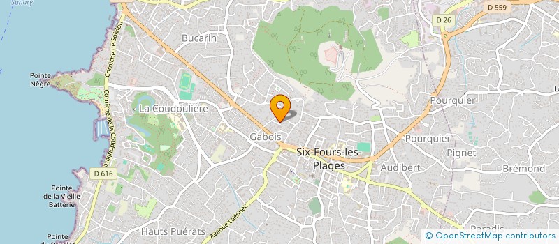 localisation de l'entreprise MONSIEUR NICOLAS ESCAVABAJA à SIX-FOURS-LES-PLAGES
