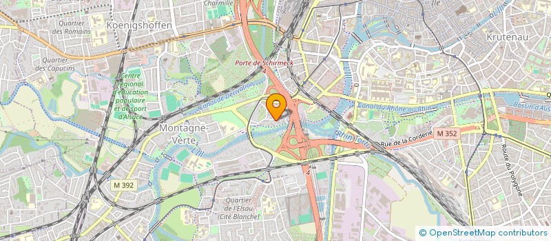 localisation de l'entreprise MONSIEUR NICOLAS ESCHBACH  STRASBOURG