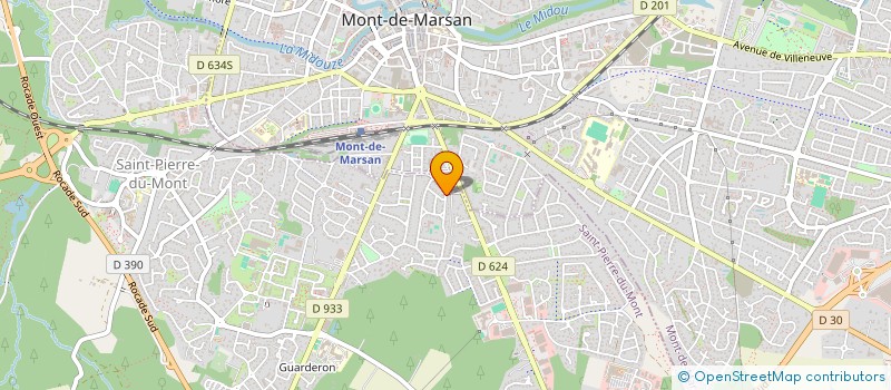 localisation de l'entreprise MONSIEUR NICOLAS ESCOUTELOUP à CAPBRETON